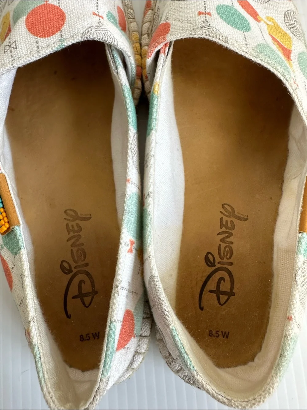 Disney X Ubuntu Espadrilles Winnie The Pooh Size 8.5